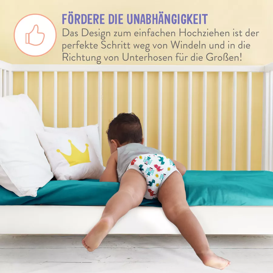 Bambino Mio Töpfchen-Trainingshose, Safari Party, 3er Packung