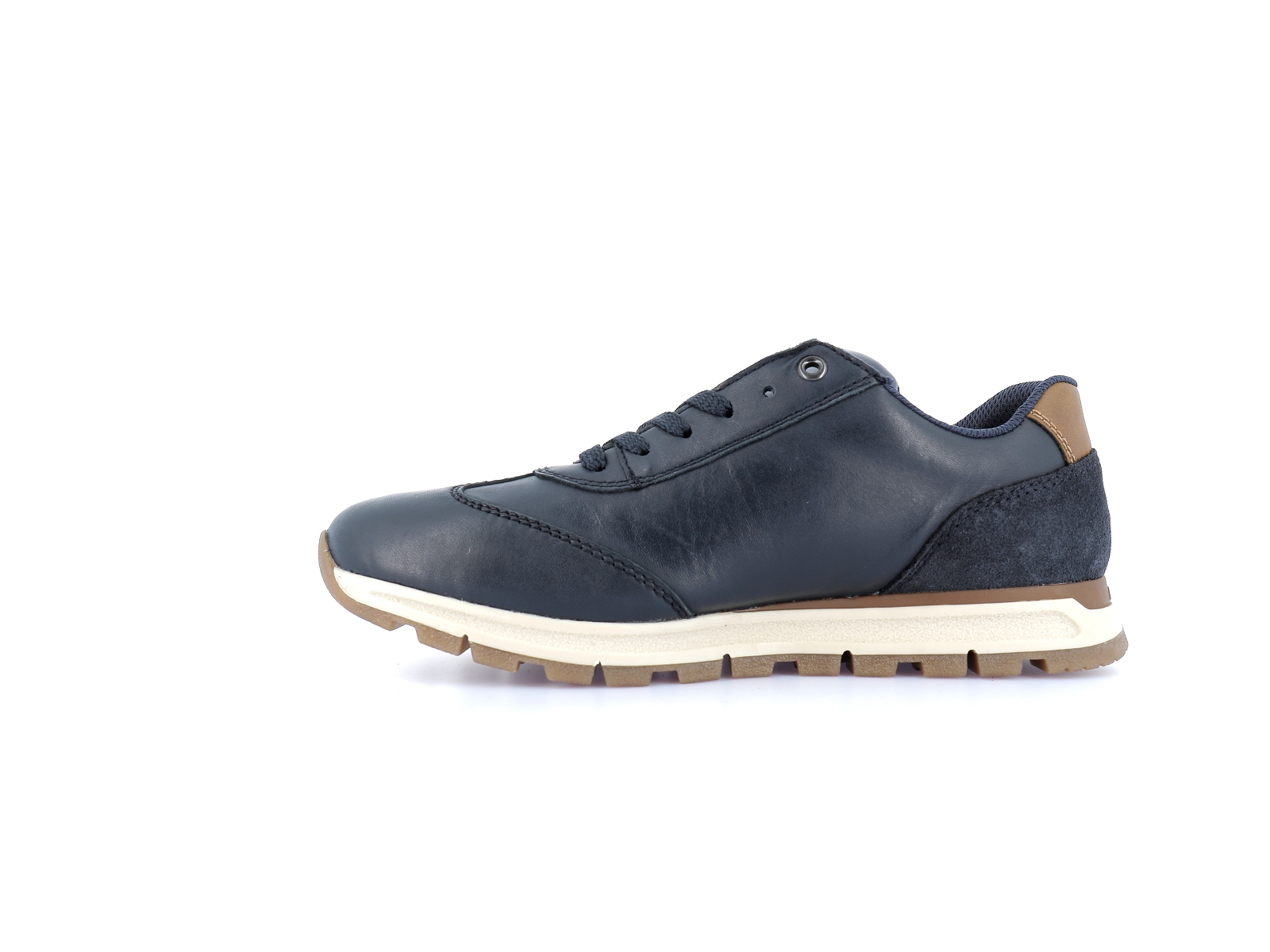 Rieker-B0501 Cuir Marine