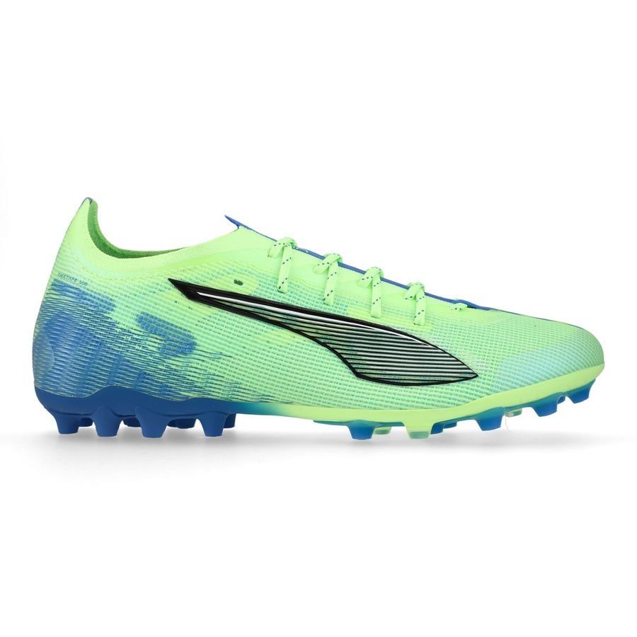 PUMA Ultra 5 Ultimate MG Lights Out - Fizzy Apple/Blanc/Bleu