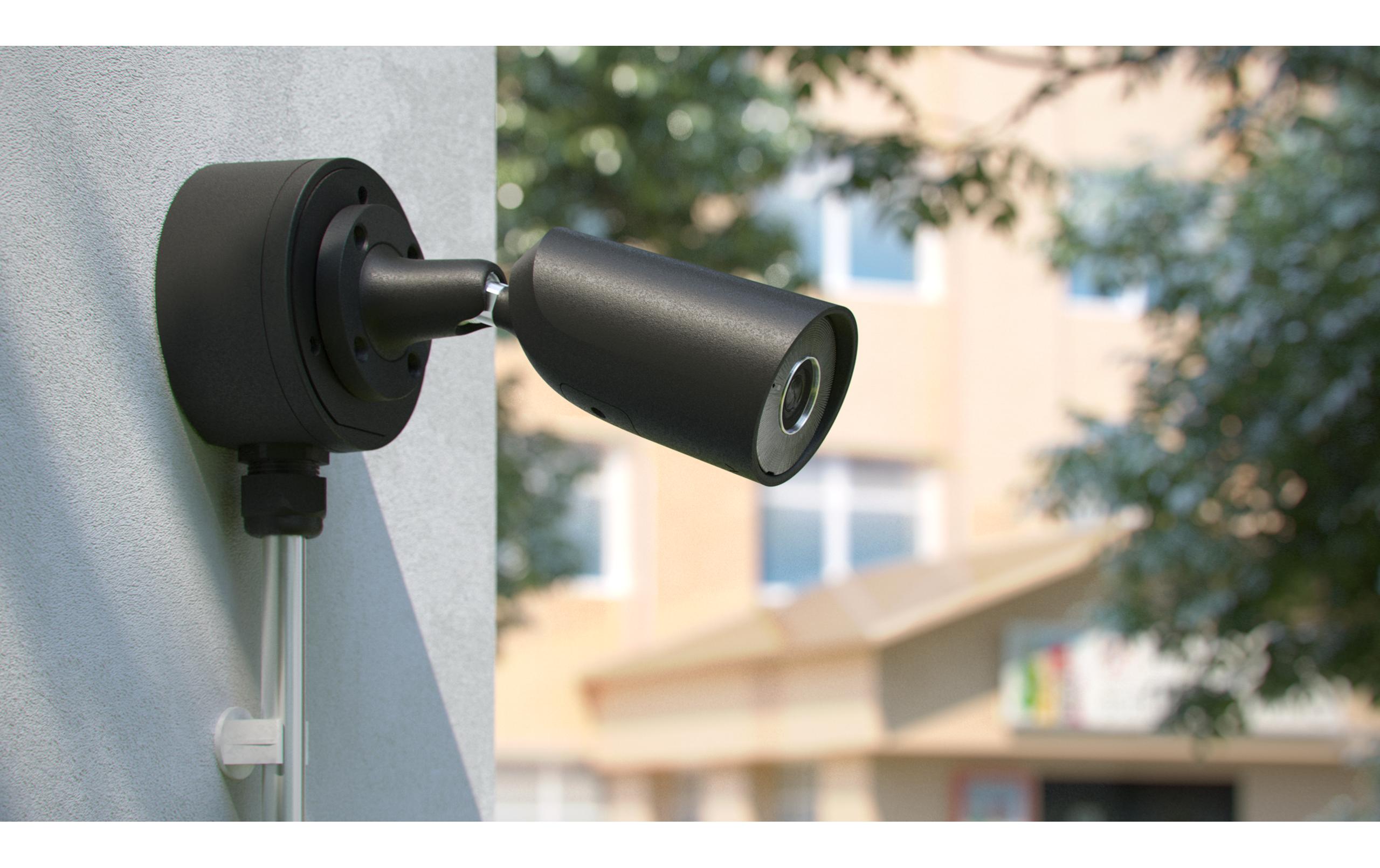 Anschlussbox JunctionBox (118×59) Schwarz 1 StückAnschlussdose für IP-Überwachungskamera