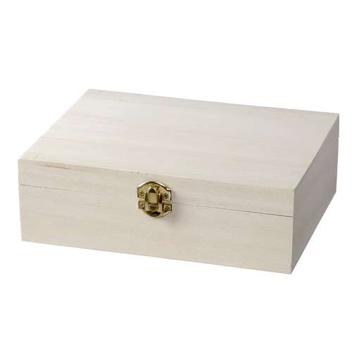 Holzbox mit Verschluß