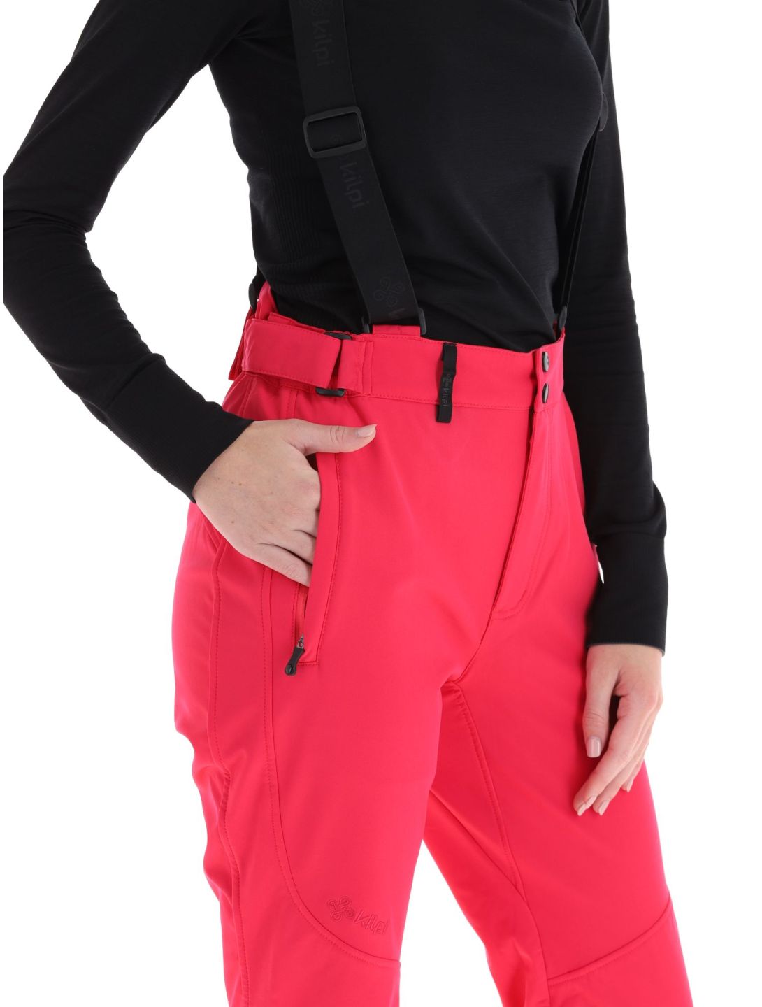Rhea-w softshell skibroek dames  grote maten