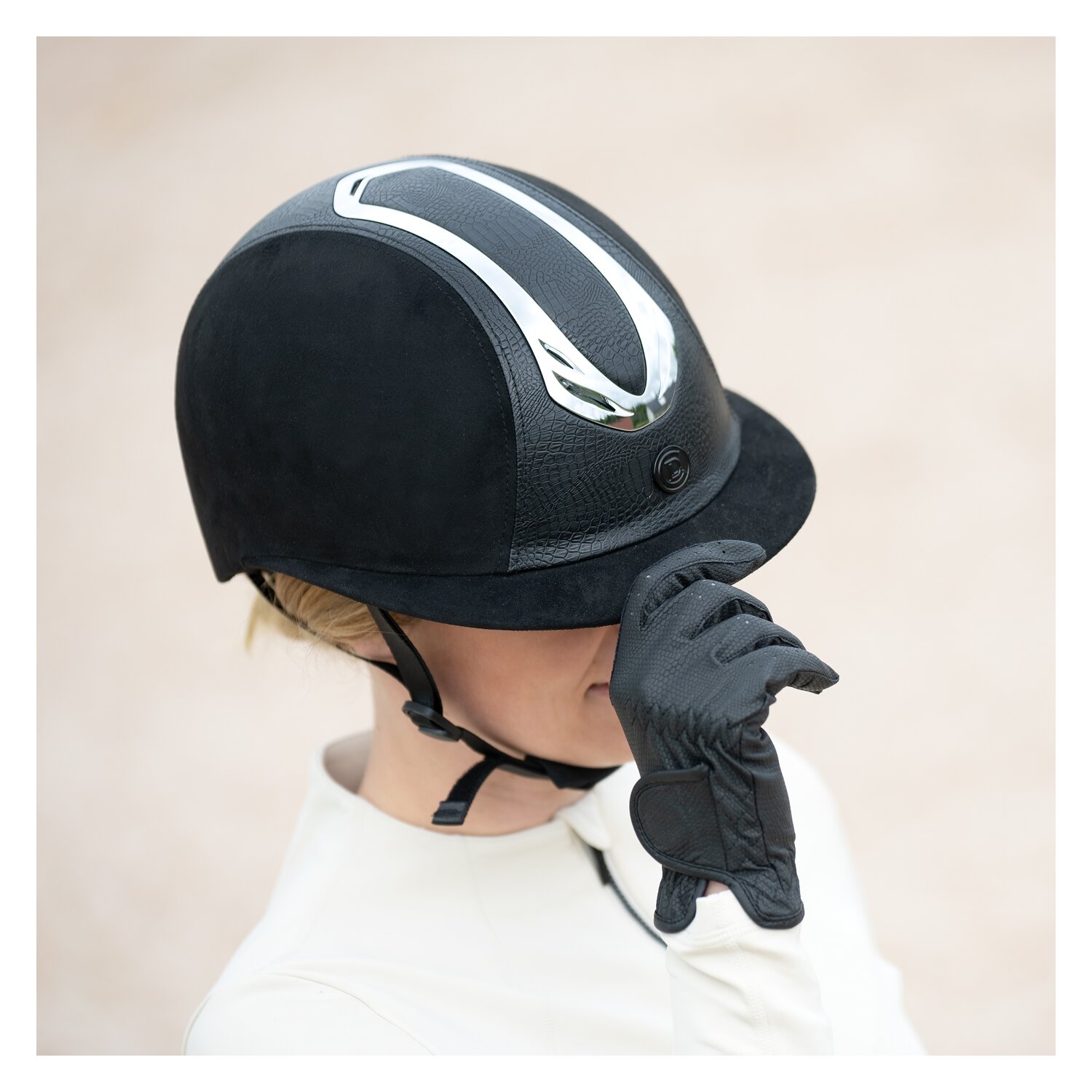 Cheval de Luxe Reithelm Torino  - black