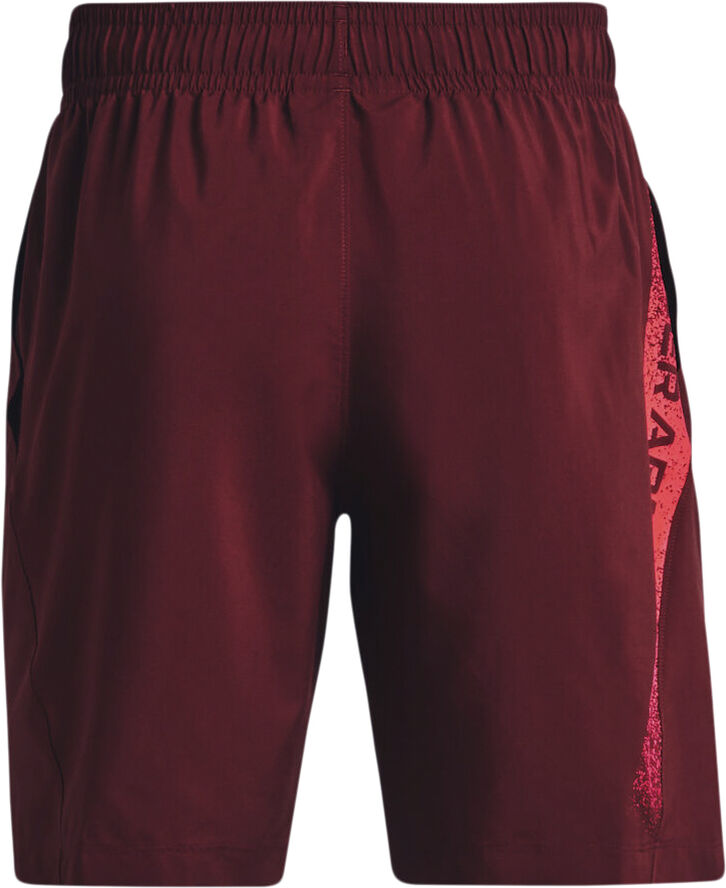 Under Armour Woven Graphic shorts Rød