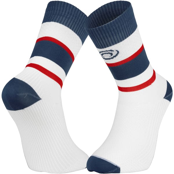 Chaussette running BV SPORT LIGHT RUN HAUTE IBIZA BLUE/RED
