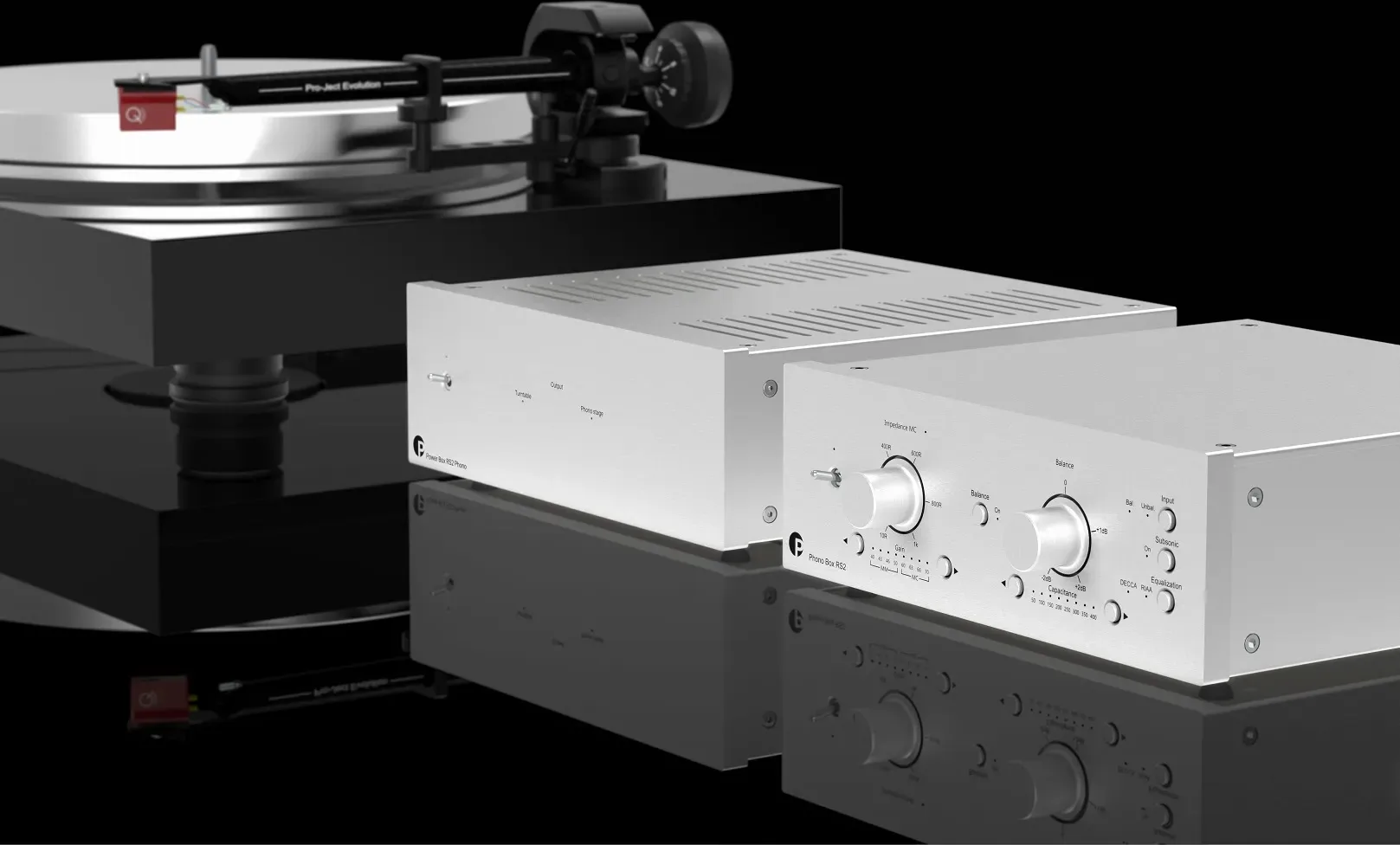 Pro-Ject Power Box RS2 Phono Silver Alimentations séparées