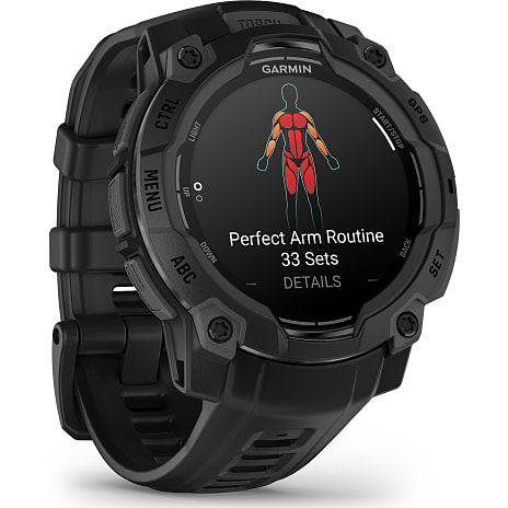 Garmin Instinct 3 Amoled smartwatch - sort