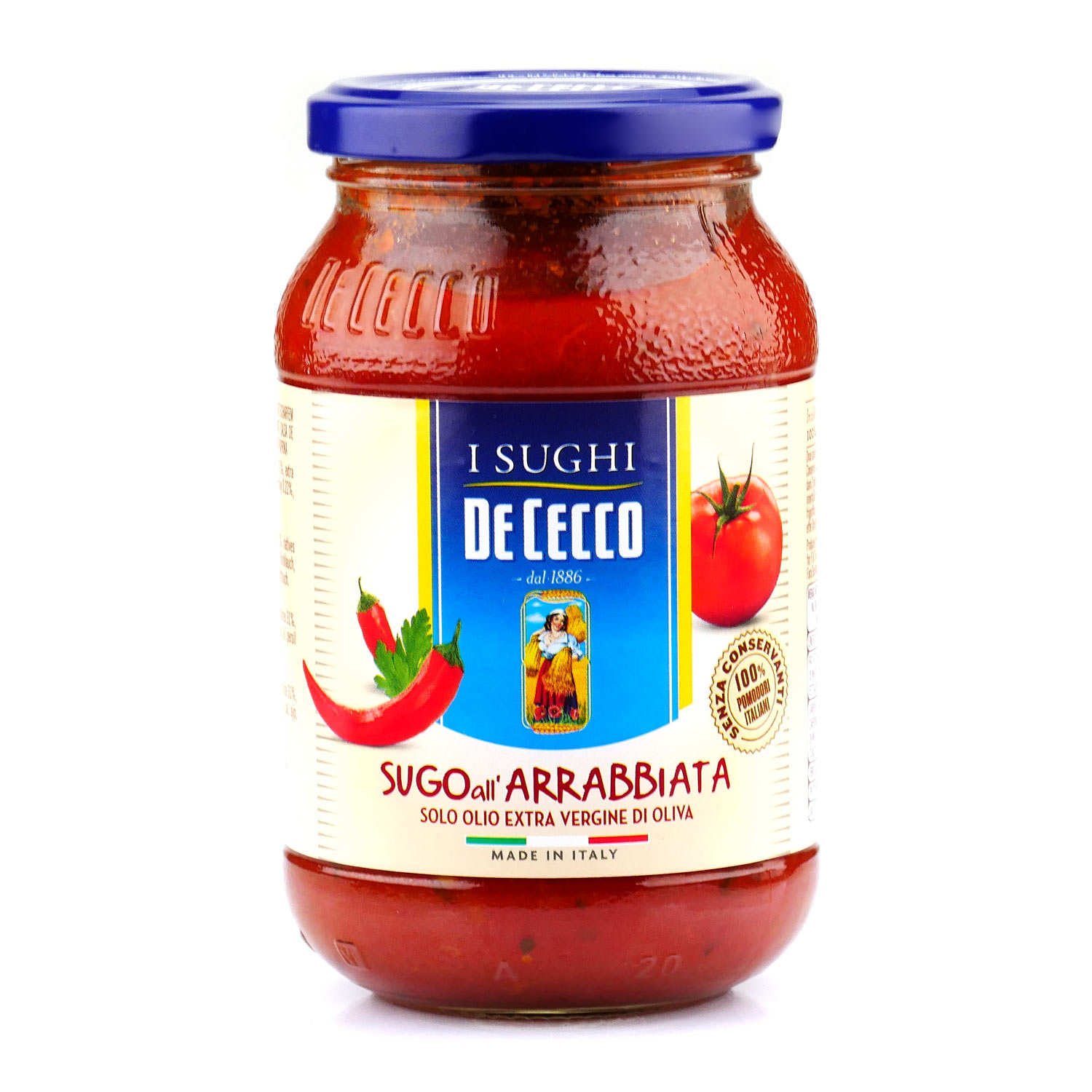 Sauce tomate all'arrabiata De Cecco