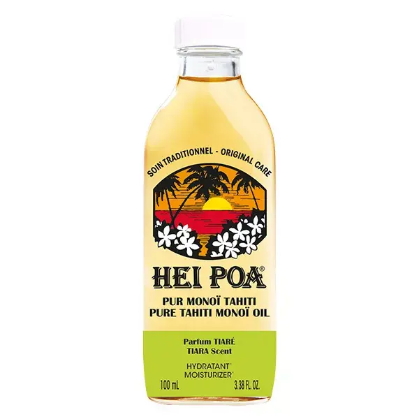 Hei Poa Pur Monoi de Tahiti Tiare 100ml