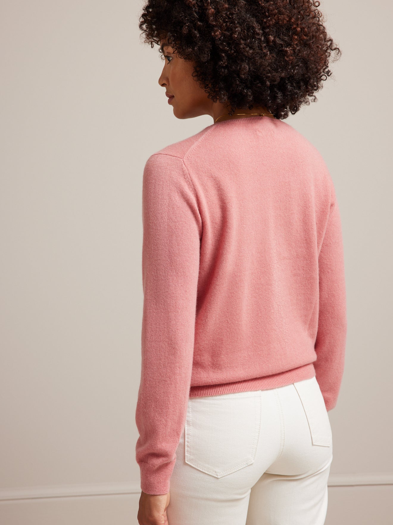 Pull col V femme - Collection Cachemire