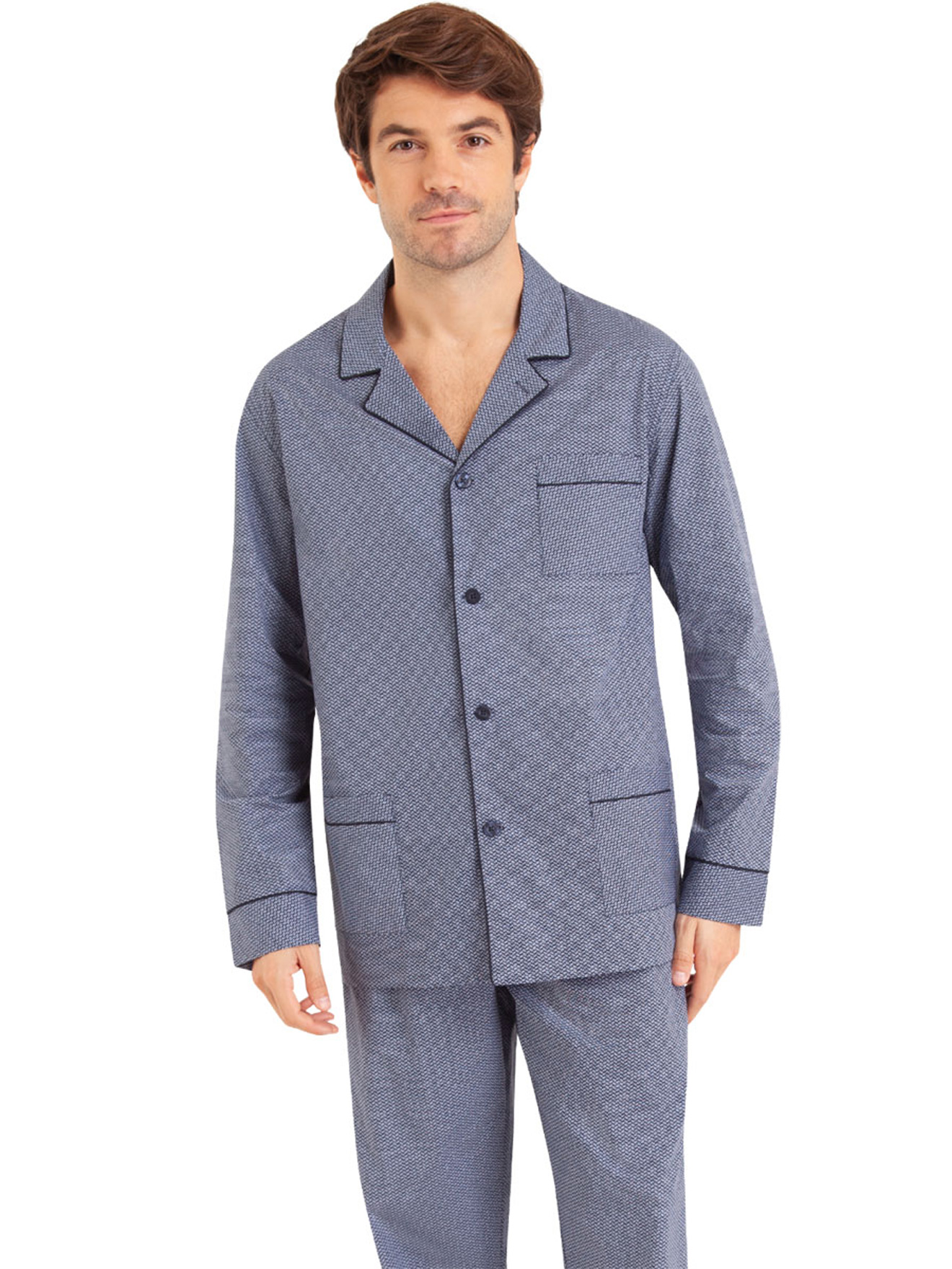 Pyjama en popeline pur coton