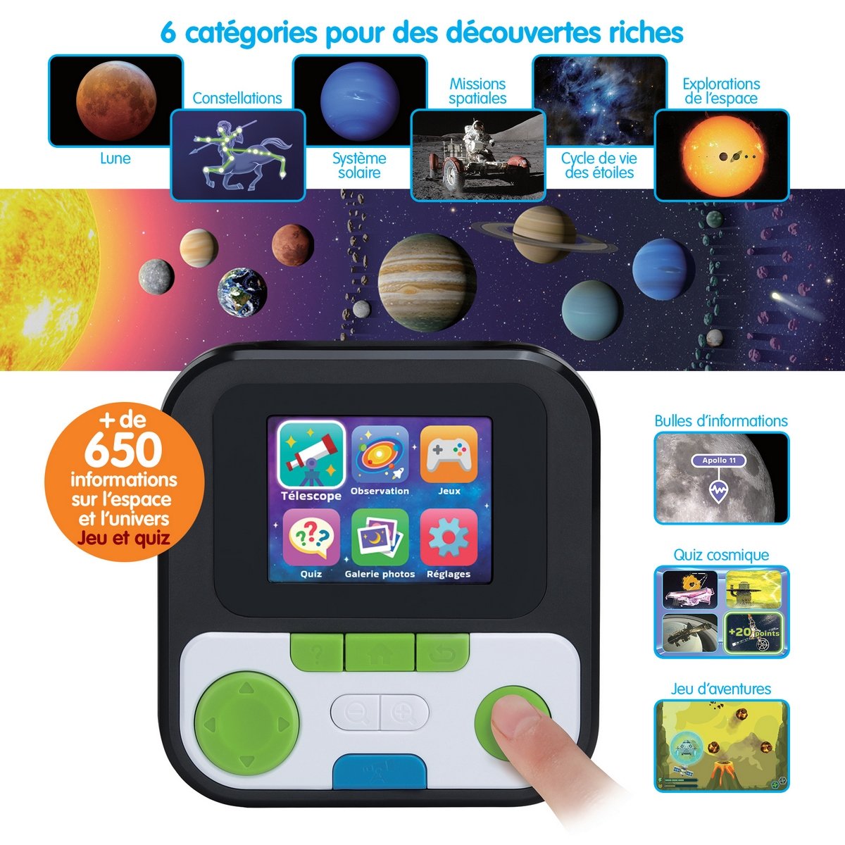 Téléscope vidéo interactif Genius XL