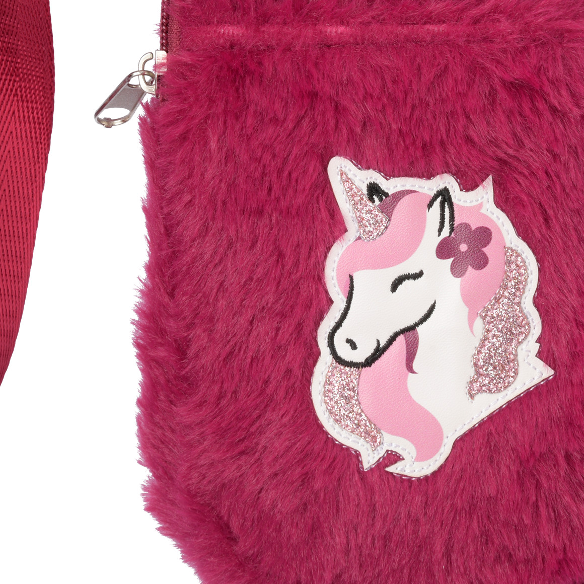 Topolino Mädchen Handytasche mit Einhorn-Applikation dunkelpink