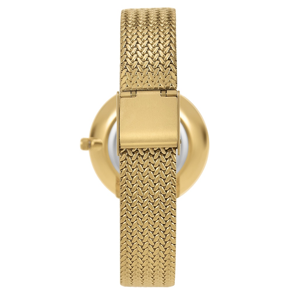 Montre - Métal doré & cristaux - 32 mm