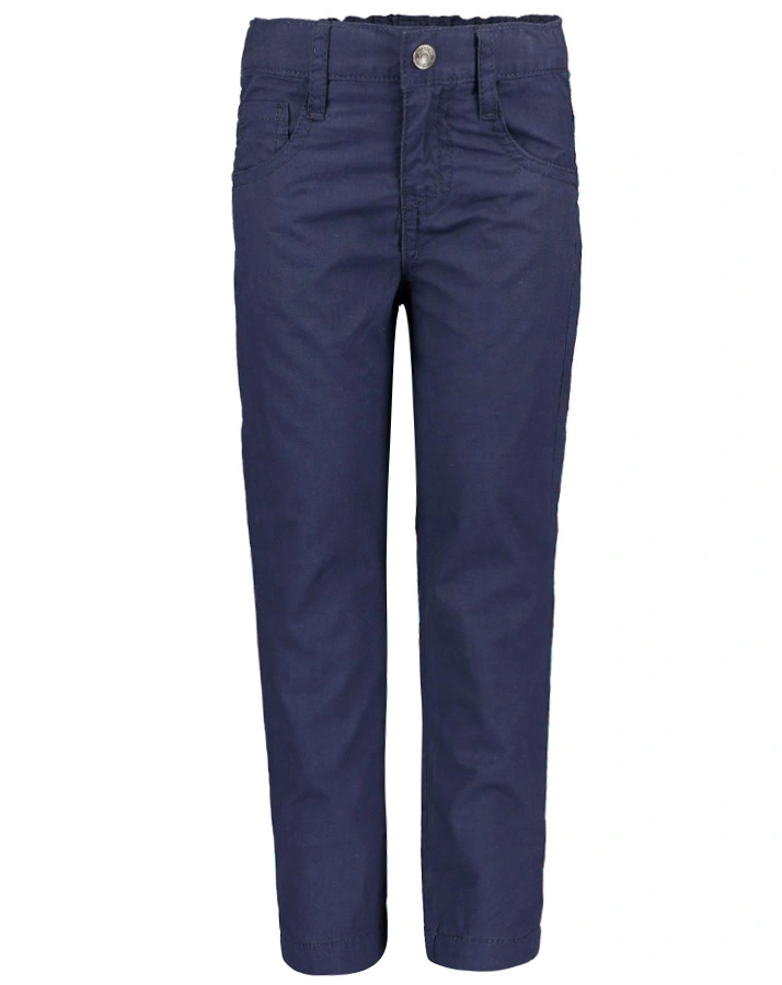Hose BASIC – POPELINE in dunkelblau