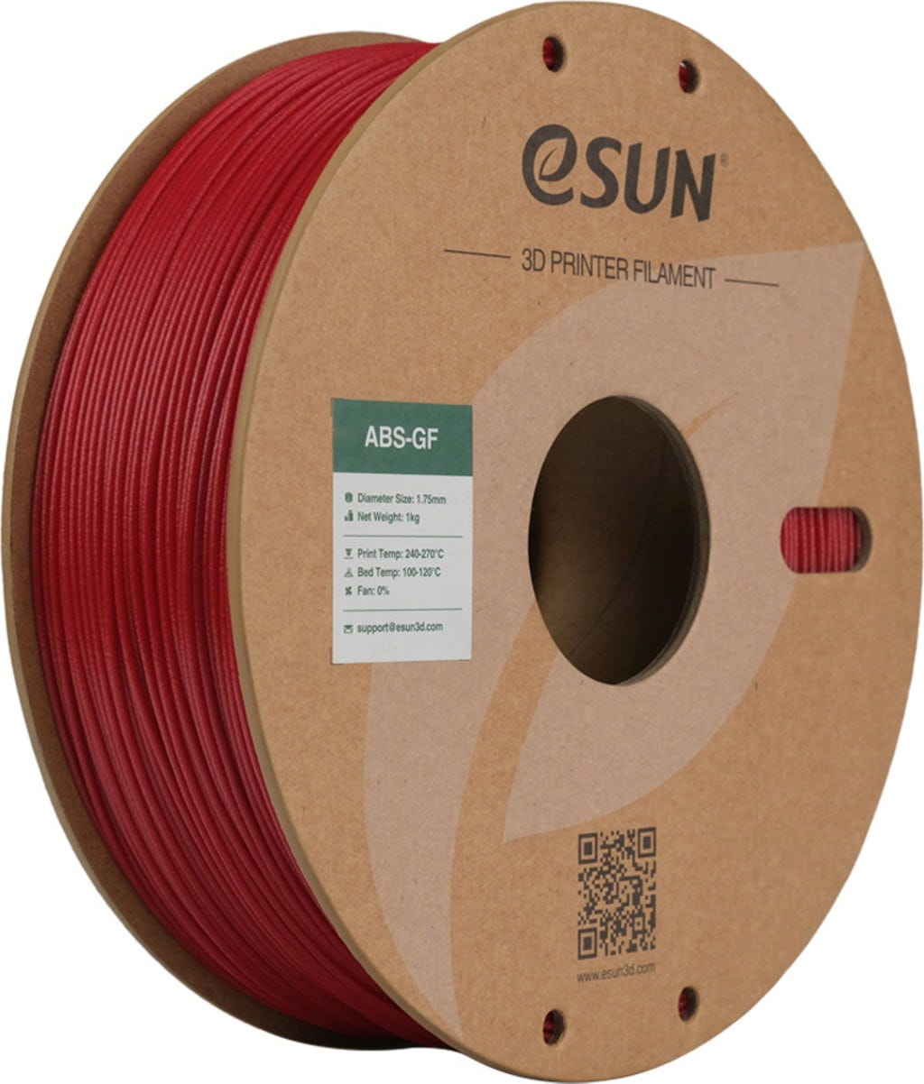 eSUN  ABS-GF Fire Engine Red, 1,75 mm / 1000 g    Mit Glasfasern verstärktes ABS