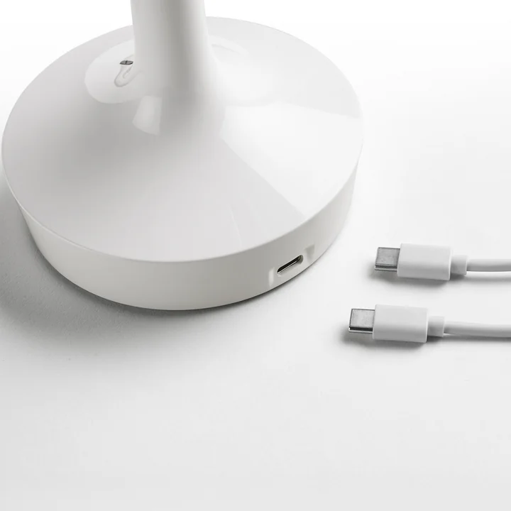 Flos - Bon jour Unplugged Akku-Tischleuchte, Color Tune, storm grey