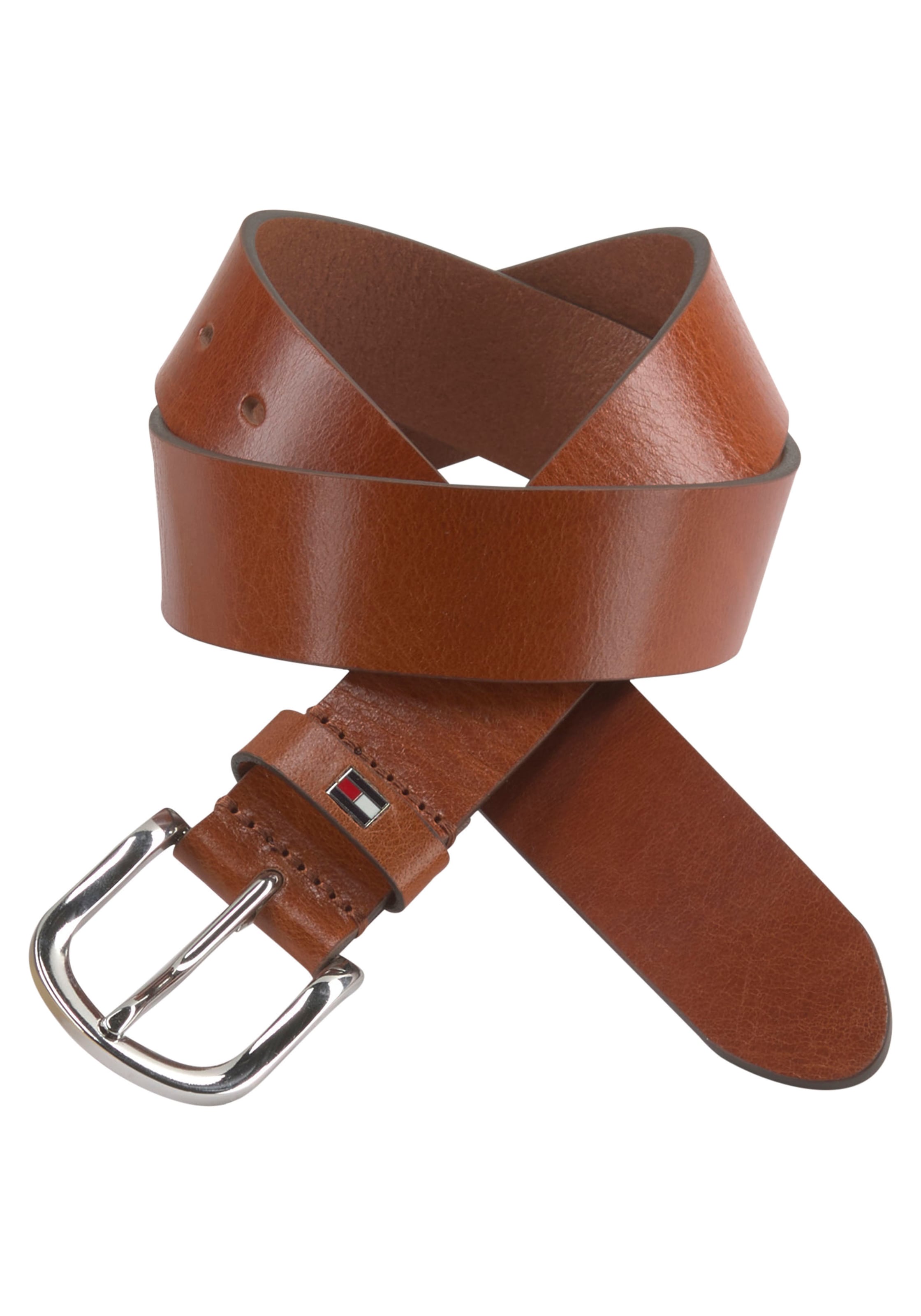 Tommy Hilfiger Ledergürtel »New Danny« mit dezenter Logo-Schlaufe