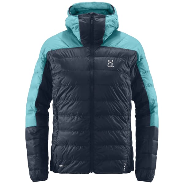 Doudoune ski de randonnée HAGLÖFS L.I.M DOWN HOOD W TARN BLUE/FROST BLUE