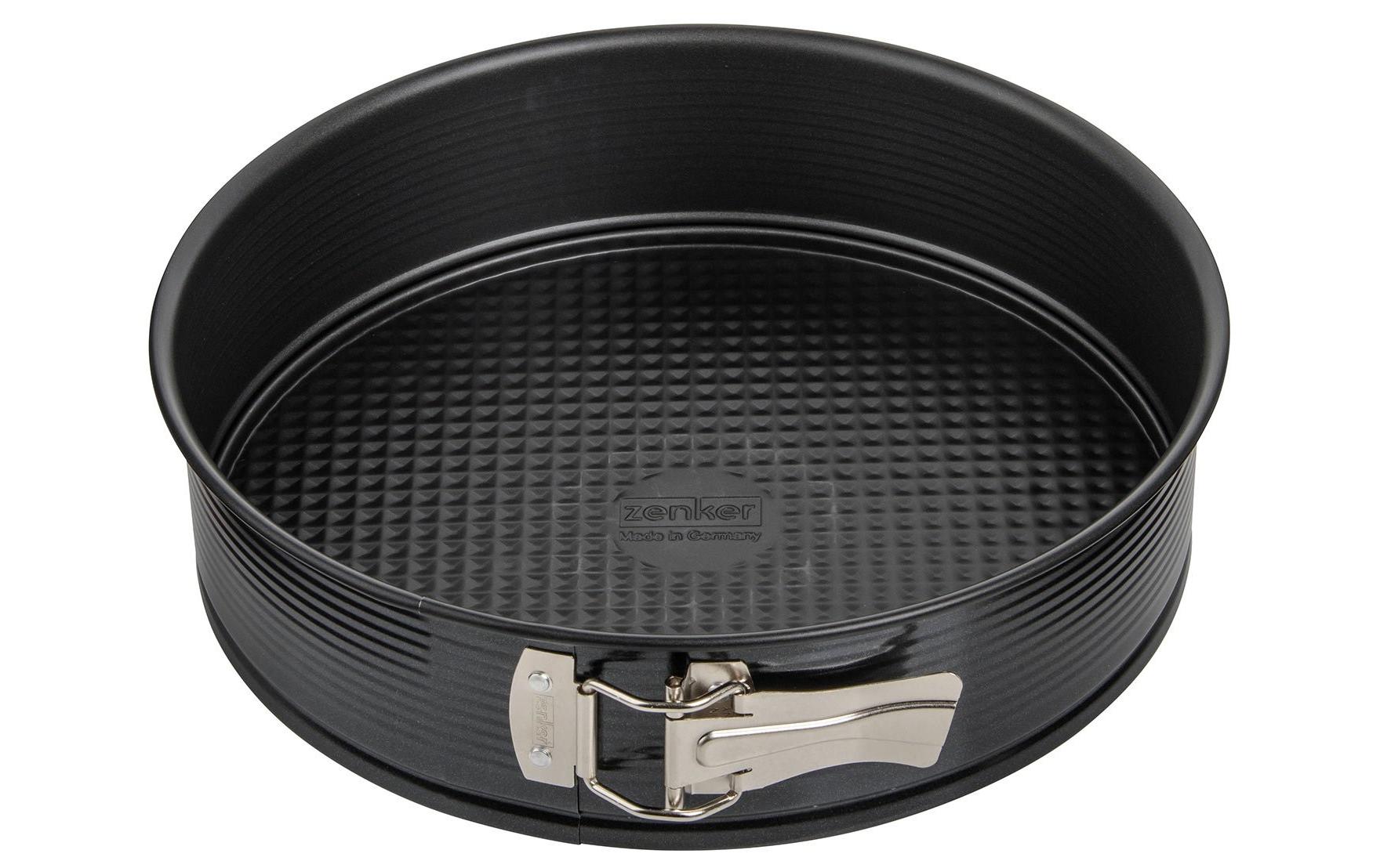 Springform Black Metallic mit Flach- und Rohrboden, Ø 26 cmSpringform mit Rohrboden