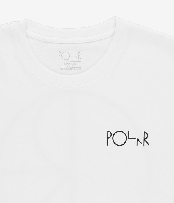 Polar Stroke Logo T-Shirt (white black)
