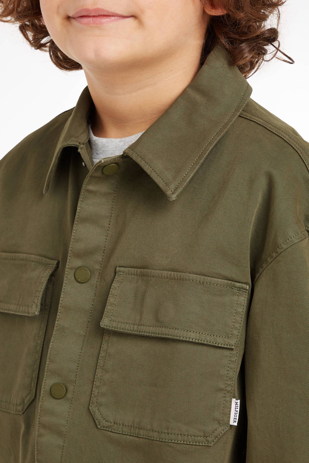 Tommy Hilfiger overhemd legergroen
