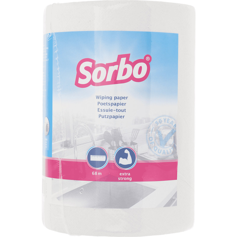 Sorbo poetspapier rol 68m