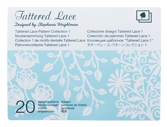 BROTHER - Kit de couture Motifs collection dentelle Tattered Lace 1 CATTLP01 - Pour C...