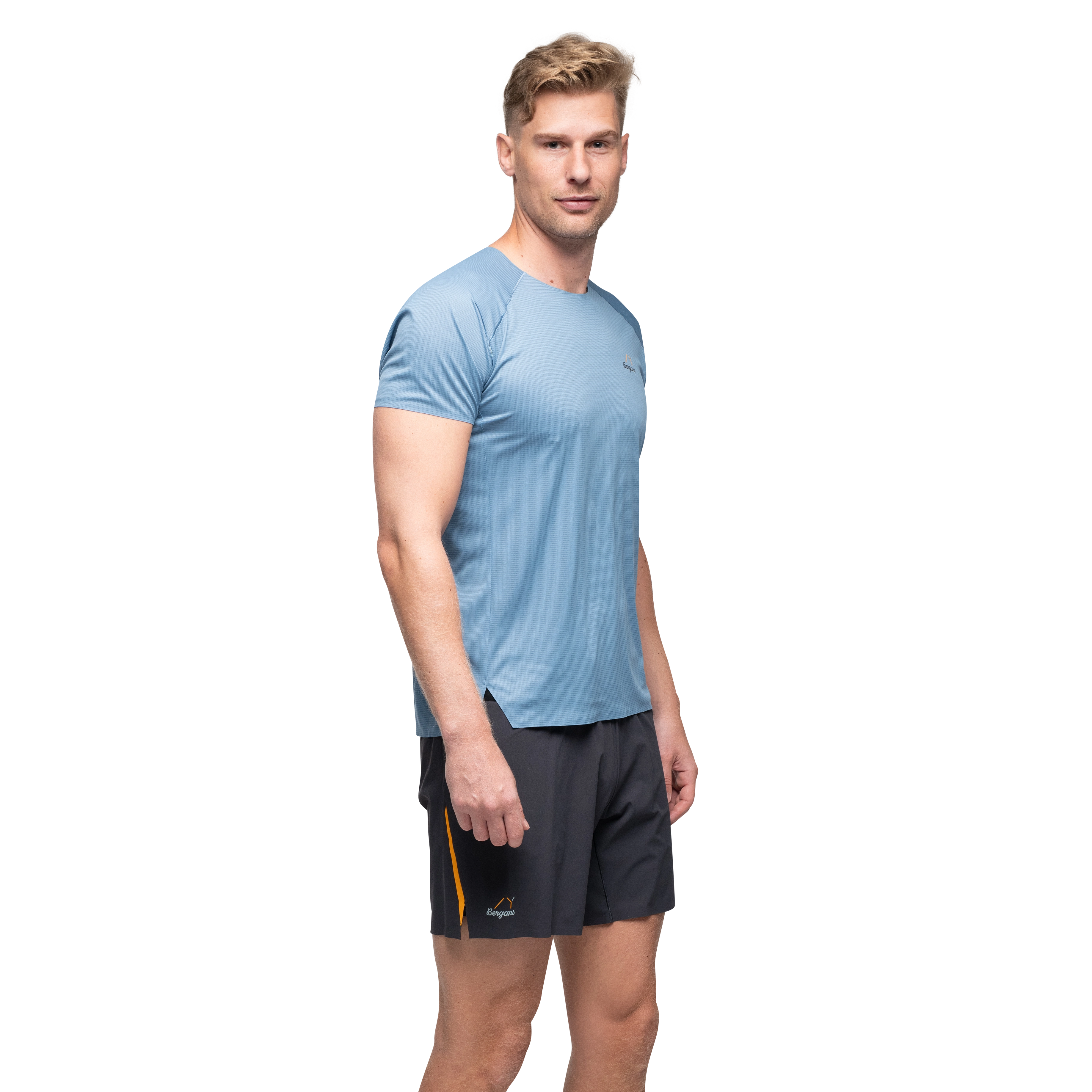 Y LightLine Fast Tee Men Elemental Blue