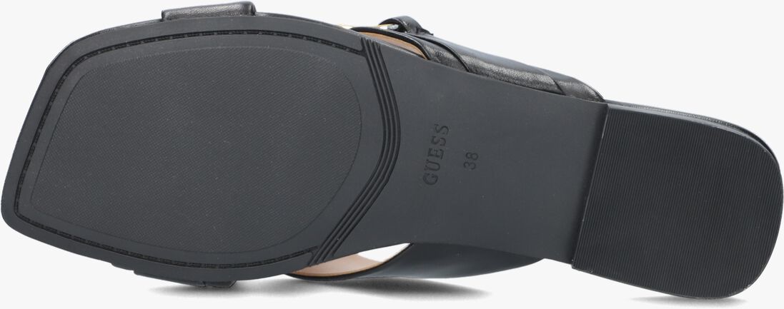 GUESS zwarte guess slippers sameya
