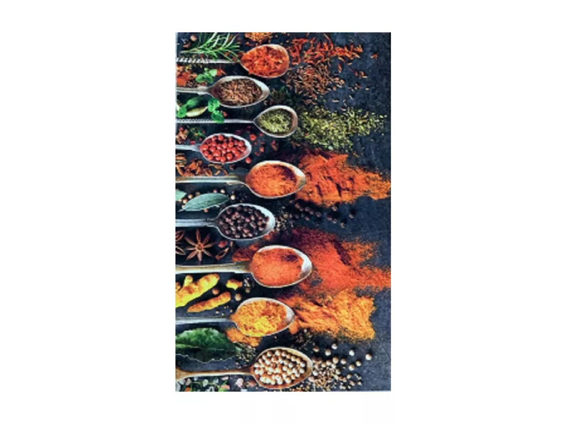 Tapis de cuisine 50x80 cm Polyester Kitch Spic