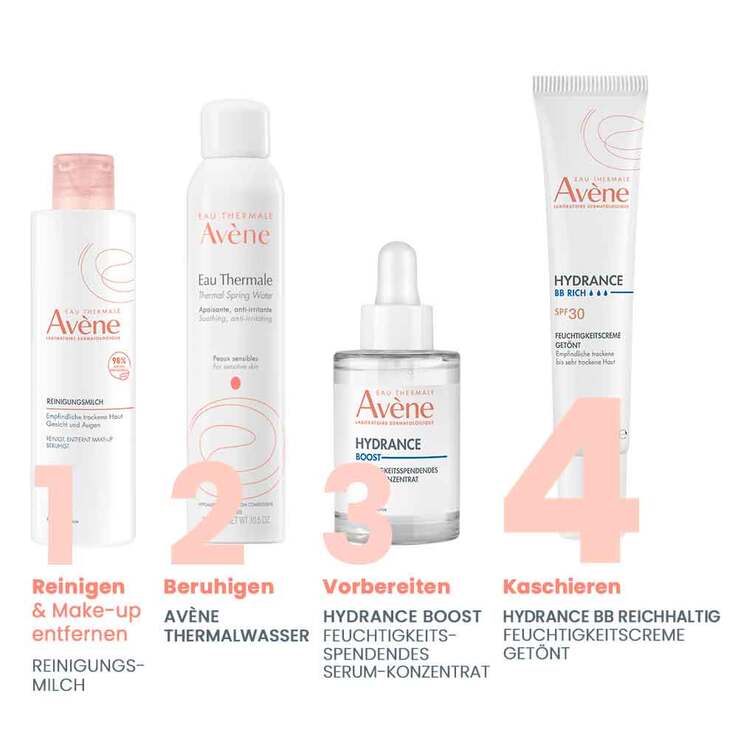Avene Hydrance BB-reichhaltig Feuchtigkeitscreme getönt SPF 30                                     , 40 ml