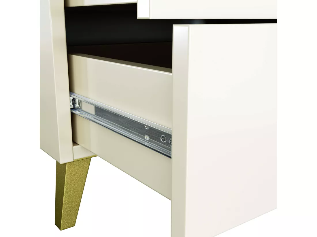 Commode AKORD MOBI Cachmire 60 cm 5 tiroirs 60x37x89 cm