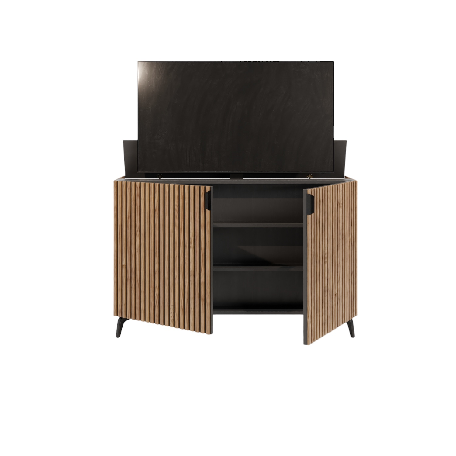 TV lift meubel Modern Latjes 55 inch 2 deurs