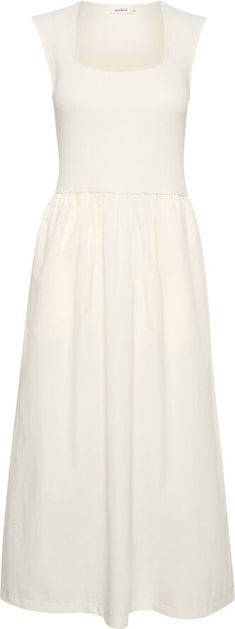 Soaked in Luxury SLSimone Phoebe Dress Whisper white