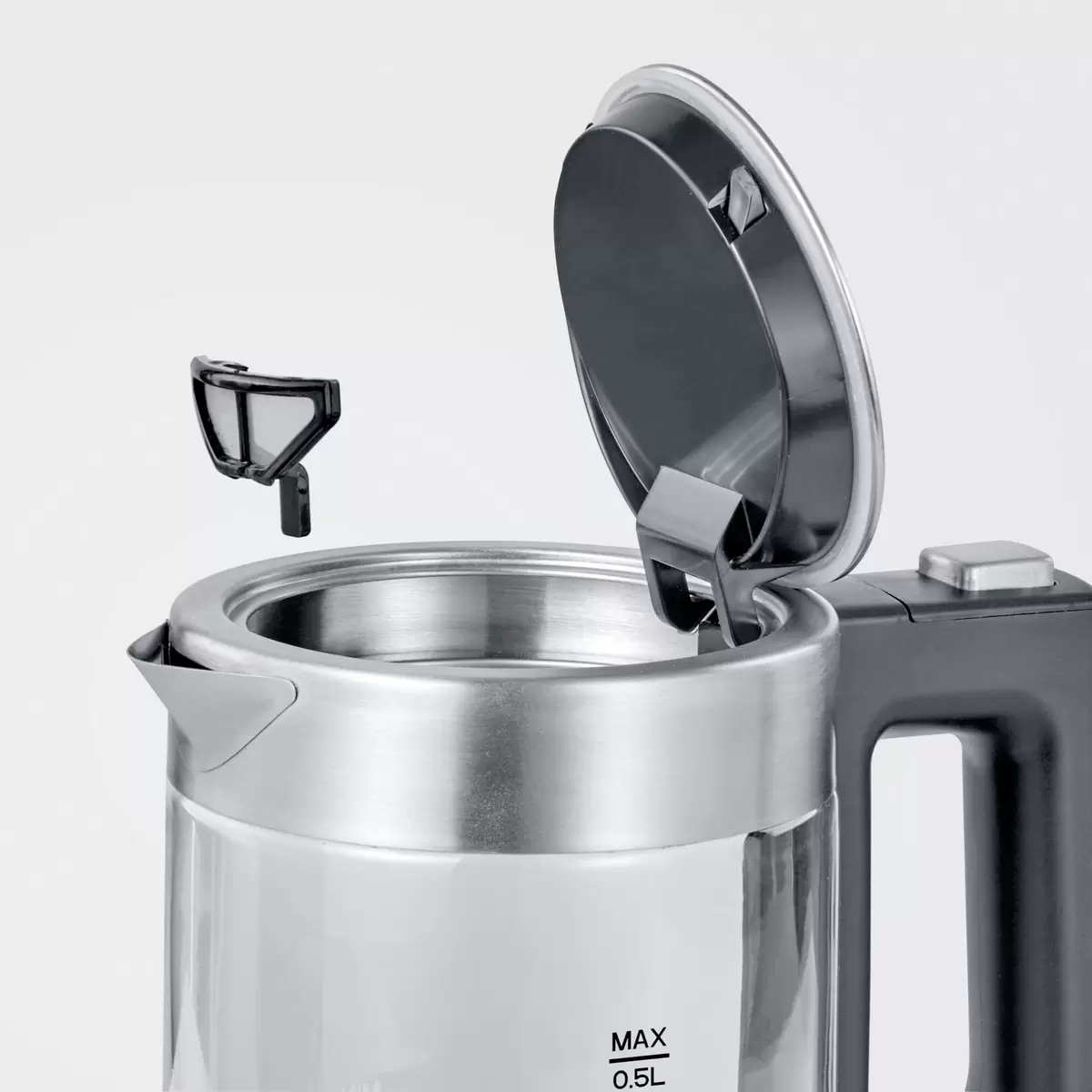 Wasserkocher bis 1 Liter Severin WK3472 Silber