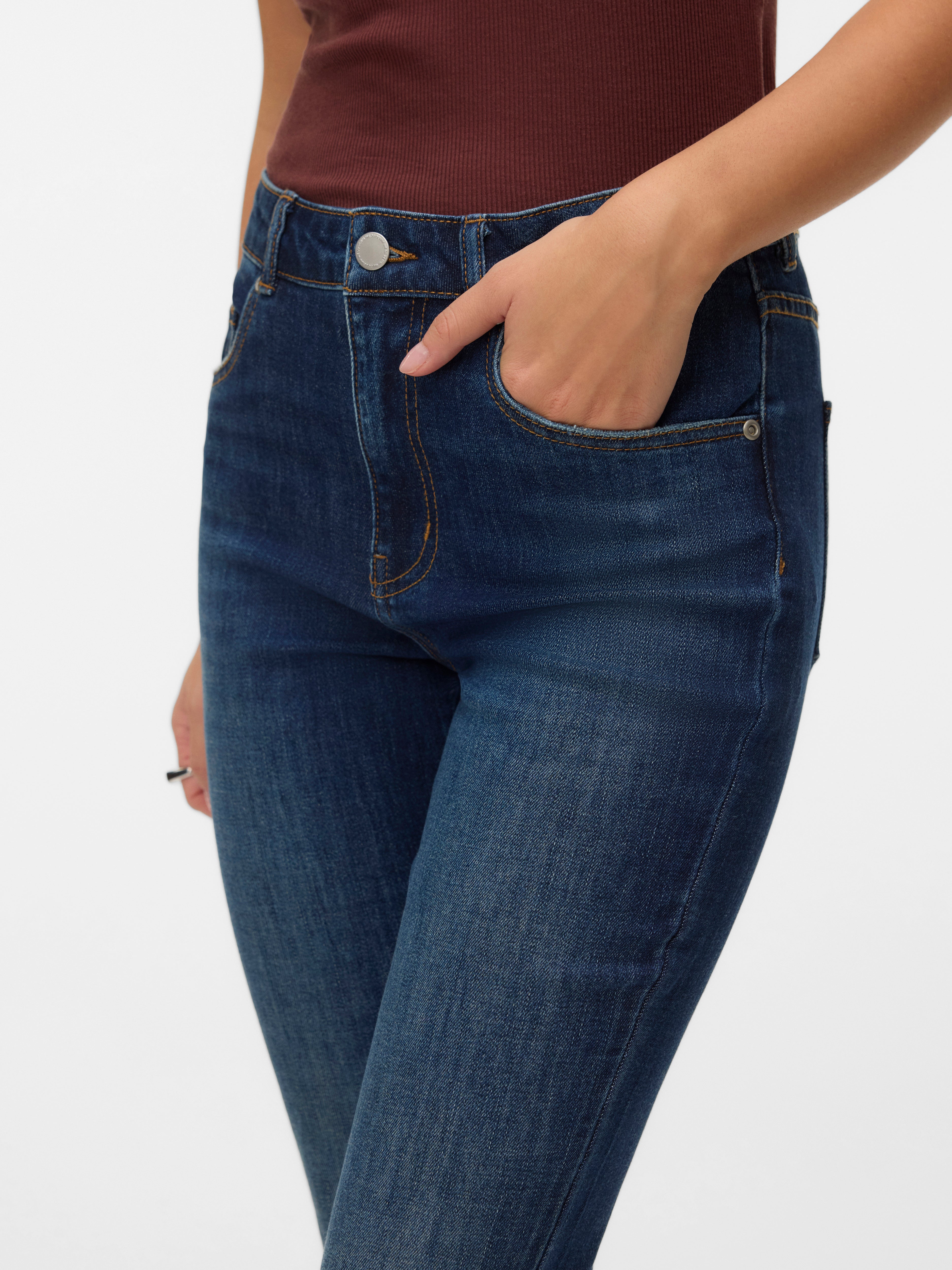 VMELLA Mid rise Bootcut fit Jeans