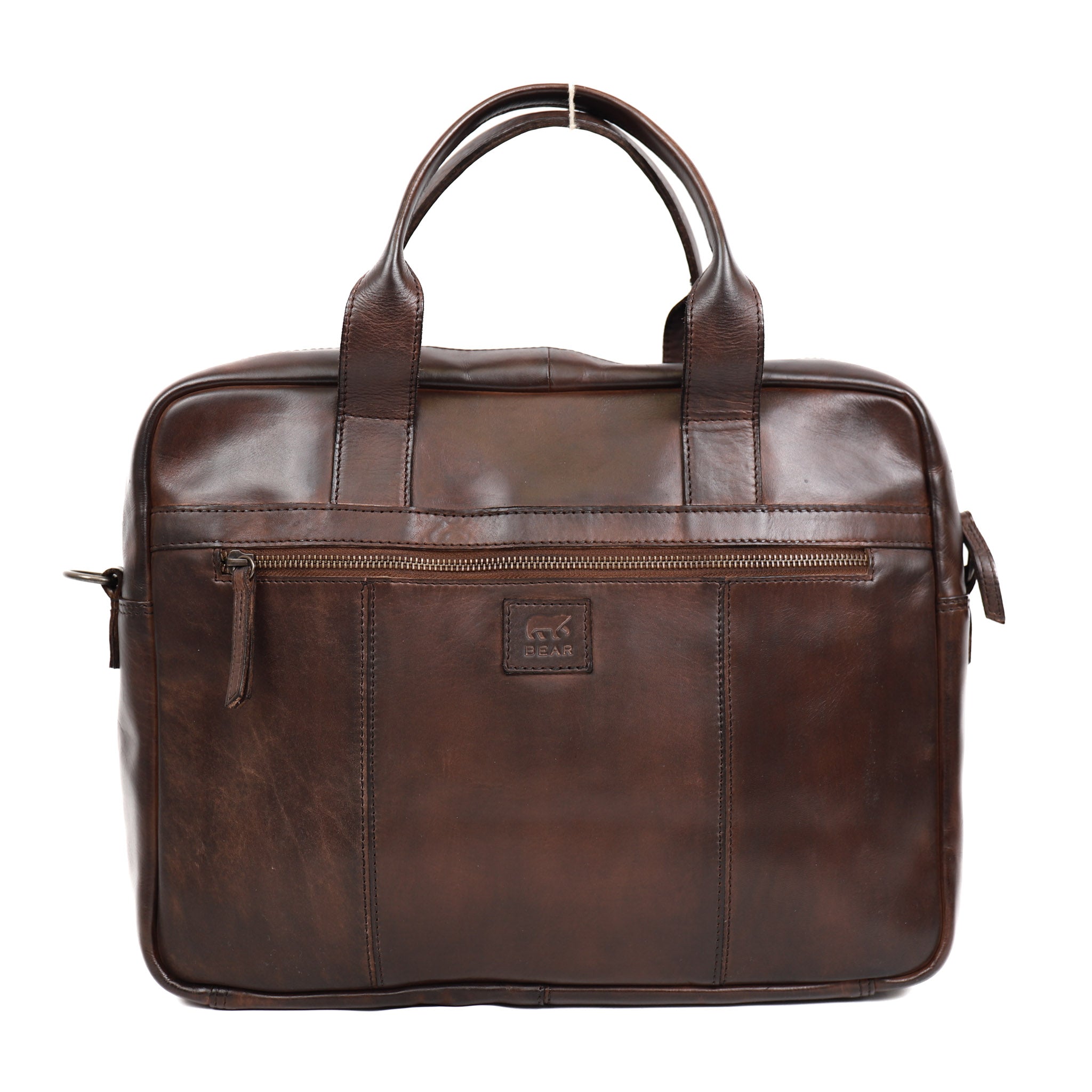 Laptoptas 'Hugo' donkerbruin - CL 32815 Donkerbruin