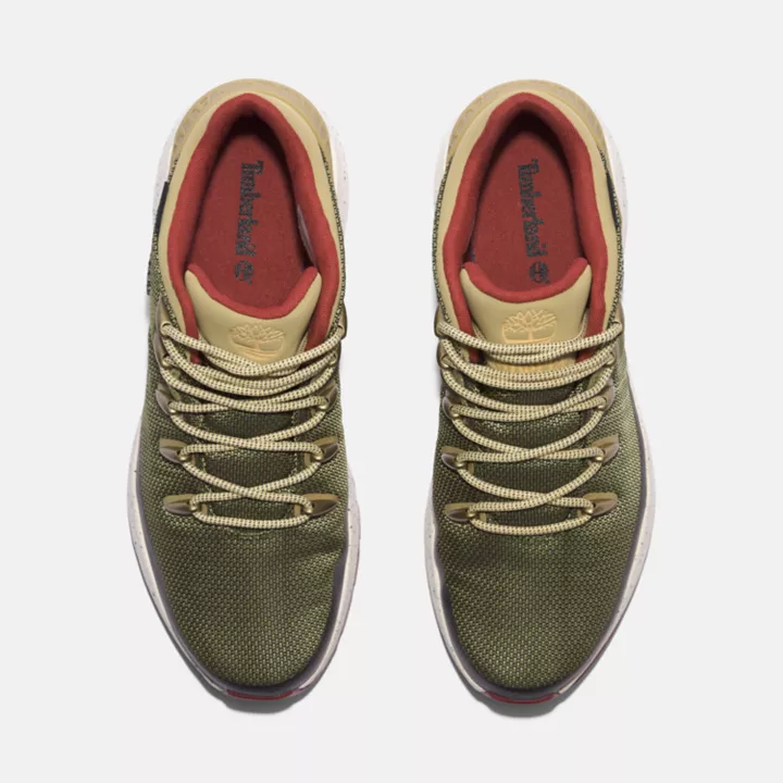 Bottine mi-haute Sprint Trekker imperémable pour homme en vert