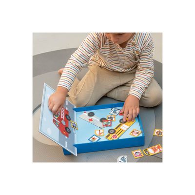 Apli Kids - Jeu magnétique Voitures