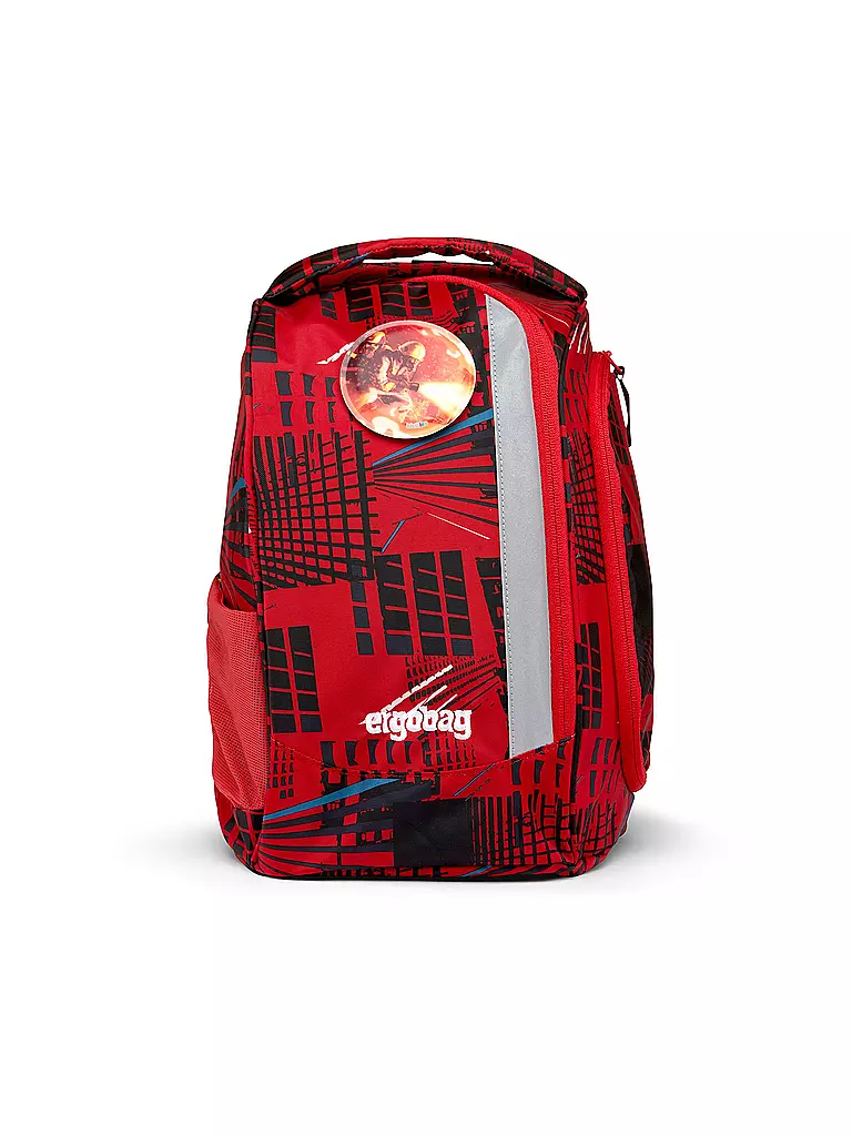 ERGOBAG Schultaschen Set 6tlg PACK - AlarmBäreitschaft  rot