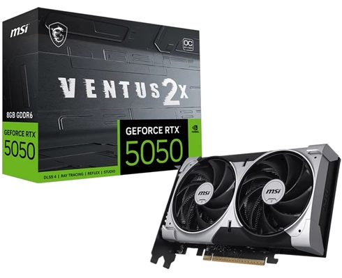 MSI GeForce RTX 5050 8G VENTUS 2X OC