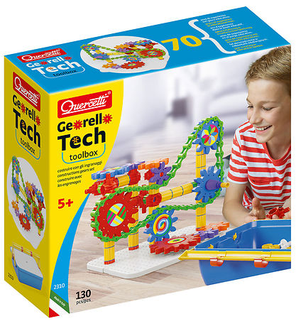Quercetti Bygges?t - Georello Tech - 130 Dele - 2310