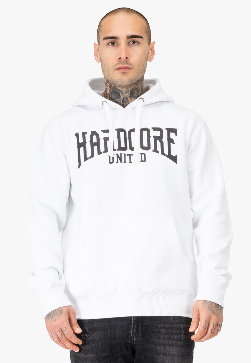 Hardcore United Herren Kapuzensweatshirt normale Passform CORY