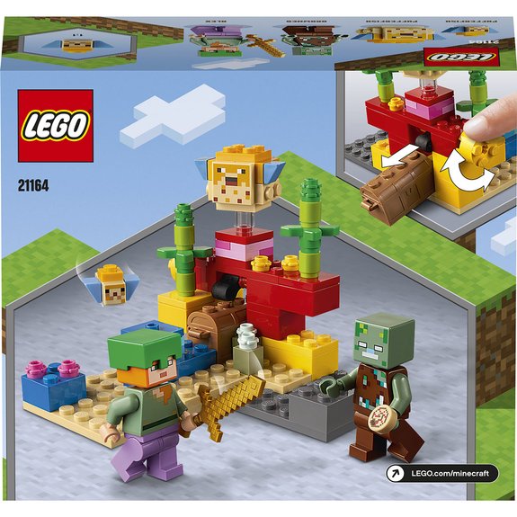 Le récif corallien LEGO Minecraft 21164