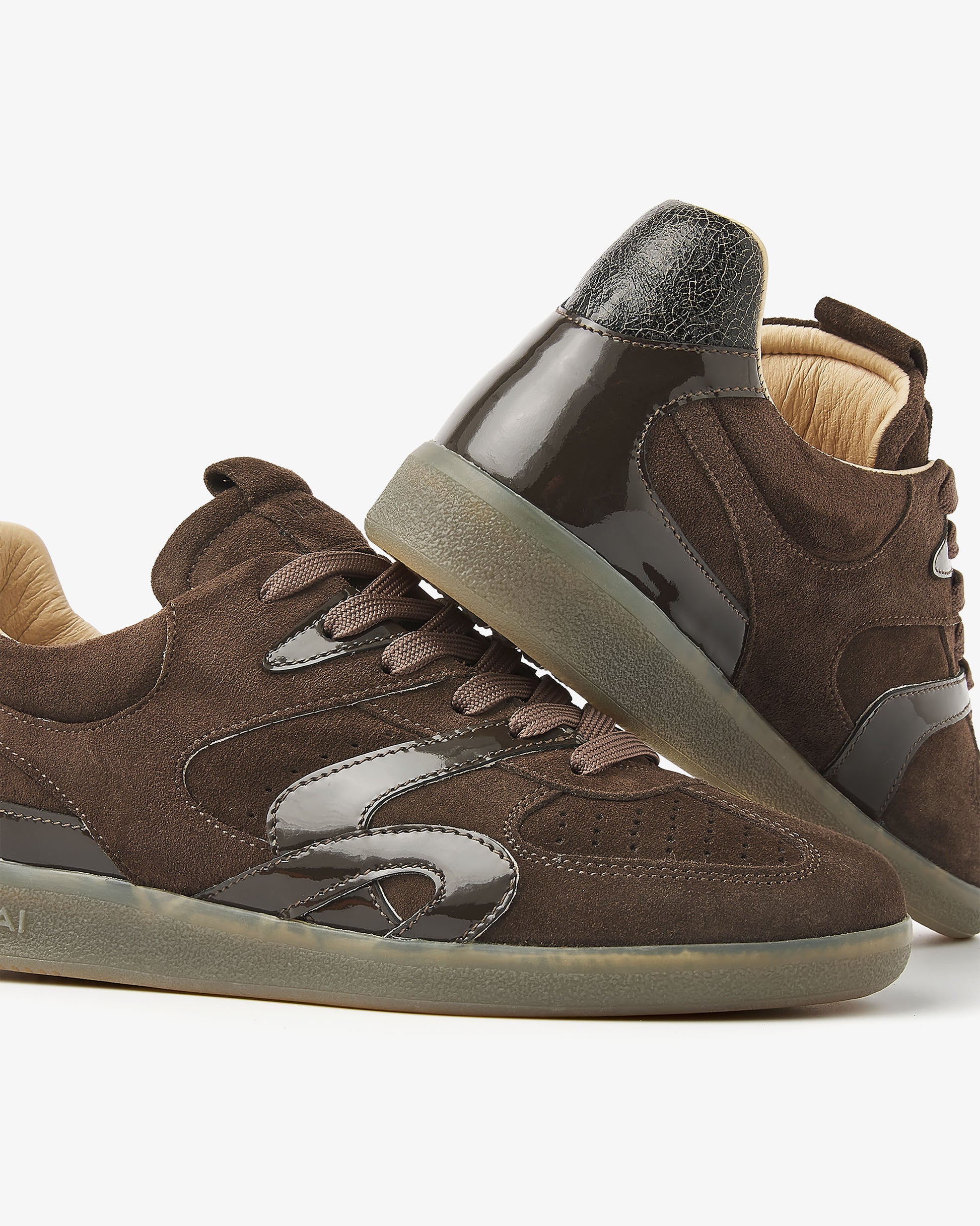 VIA VAI bruine dames sneakers Nilla Macy