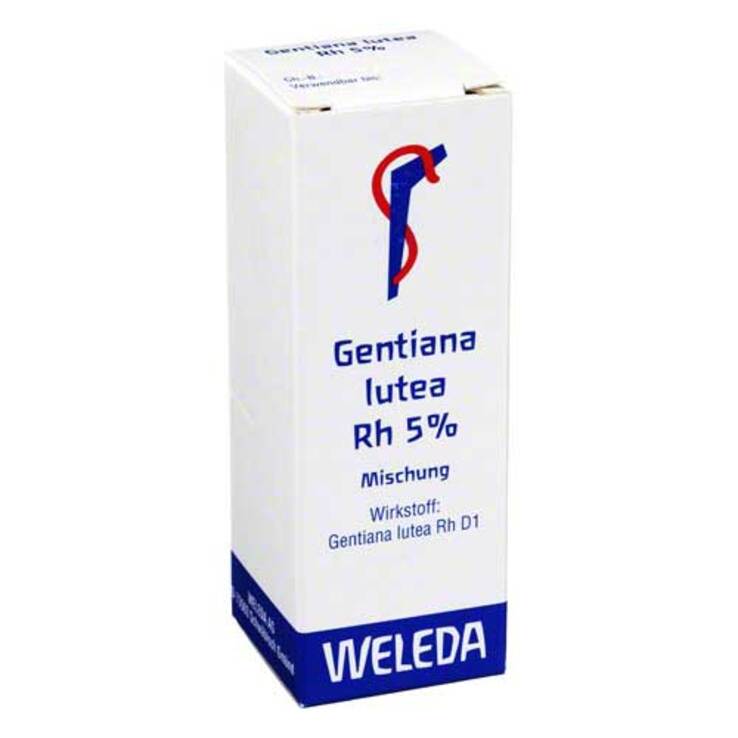 Gentiana lutea RH Presssaft 5% Dilution, 20 ml