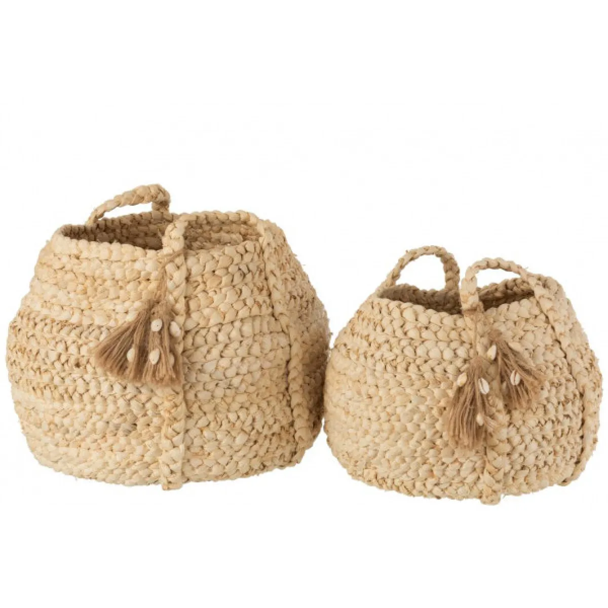 dansmamaison Set Floches - Jute Naturel
