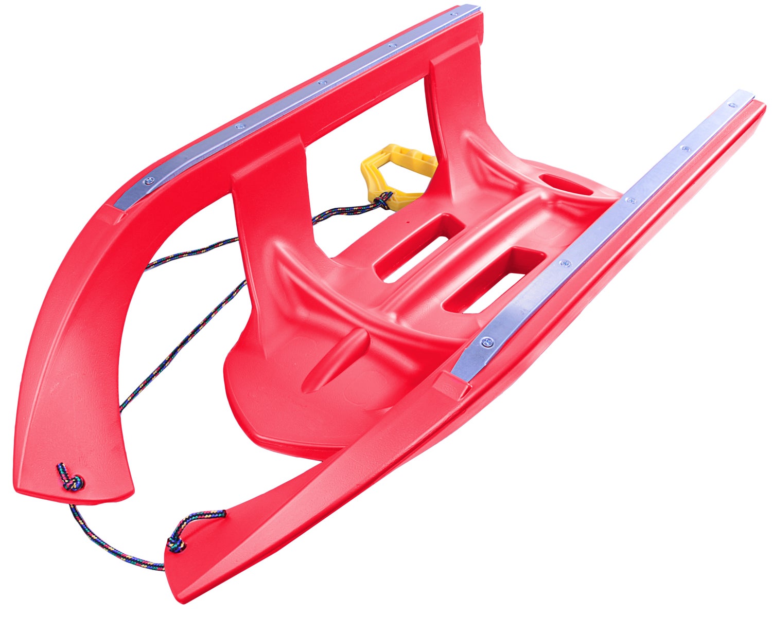 Ondis24 Kinderslee Racerodel Bob Arrow met Metalen Glijders Rood, Slee