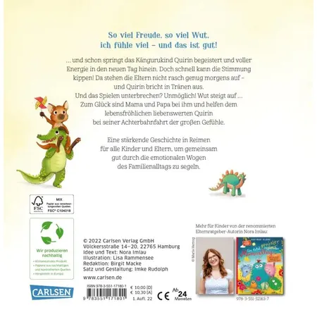 Carlsen Verlag Und was fühlst du, Känguru?
